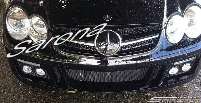 Custom Mercedes SL  Convertible Front Bumper (2003 - 2008) - $1090.00 (Part #MB-136-FB)